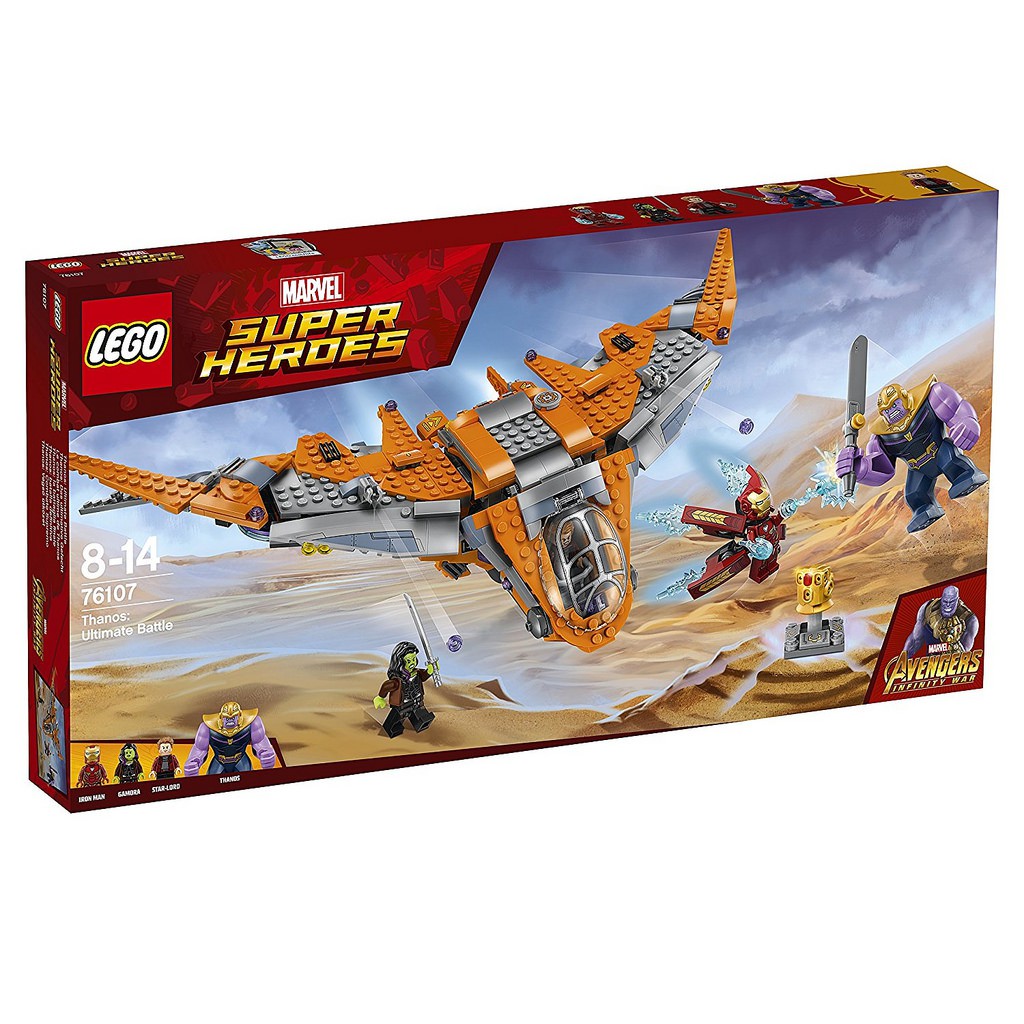 76107 Lego Super Heroes Marvel Avengers ชุด Thanos Ultimate Battle เลโก้ อเวนเจอร์ส ของแท้