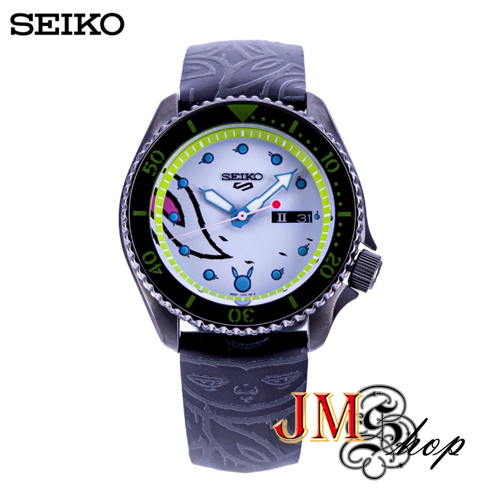 SEIKO 5 SPORT X ALEX FACE LIMITED EDITION 500 PCS. นาฬิกาข้อมือ สายหนังแท้ รุ่น SRPG93K1