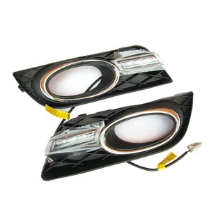 2Piece/Lot ECAHAYAKU Car special DRL Led Daytime Running