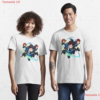 Yameela 10 เสื้อยืดผู้หญิง เสื้อยืดผู้ชาย KAZAMA UNIT Essential T-Shirt World Trigger เวิ์ ทริกเกอร์ เสื้อยืดลายการ์ตูสา