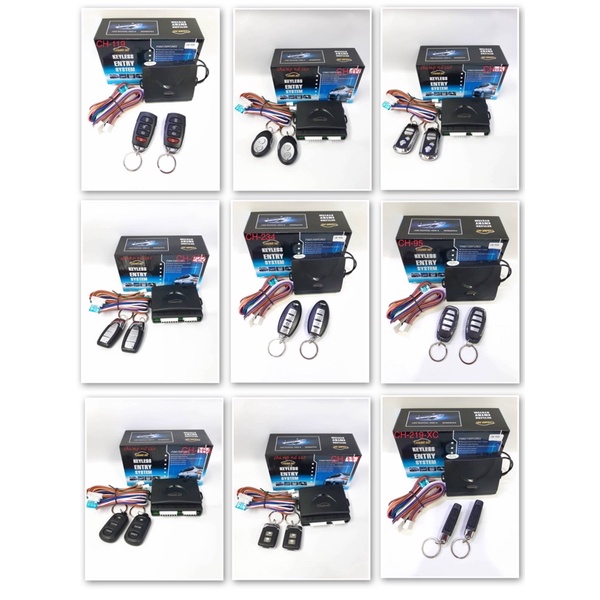 🚗ชุดรีโมทปิด-เปิดสำหรับรถยนต์ทุกรุ่นยี่ห้อ champ.nd🚙