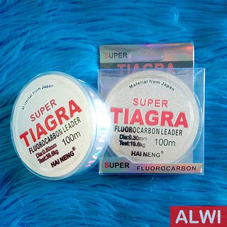 Super TIAGRA สายไฟตะกั่ว คาร์บอนฟลูออโรคาร์บอน ยาว 100 เมตร