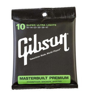 Gibson สายกีตาร์โปร่ง SUPER ULTRA LIGHTS