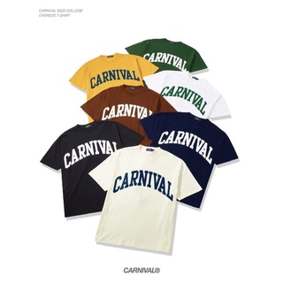 [พร้อมส่ง แท้💯] CARNIVAL® SS22 COLLEGE OVERSIZE T-SHIRT