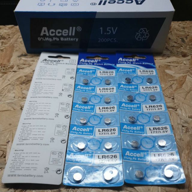 ถ่านกระดุม แบตเตอรี่LR626(#377 sr377) 621 721 920 927 364 379 521  371 ถ่านนาฬิกา ถ่านอัลคาไลน์