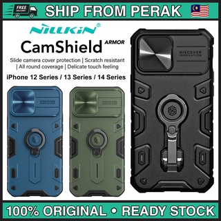 Nillkin CamShield Armor เคสป้องกันกล้อง สําหรับ iPhone 14 14 Plus 14 Pro Max 13 13 Pro Max 12 12 Pro Max