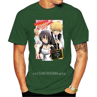 เสื้อยืดวินเทจกระหน่ํา เสื้อยืดลําลอง แขนสั้น ระบายอากาศ พิมพ์ลายอนิเมะ Maid Sama Tv Show Poster S-2 สําหรับผู้ชาย LOahh