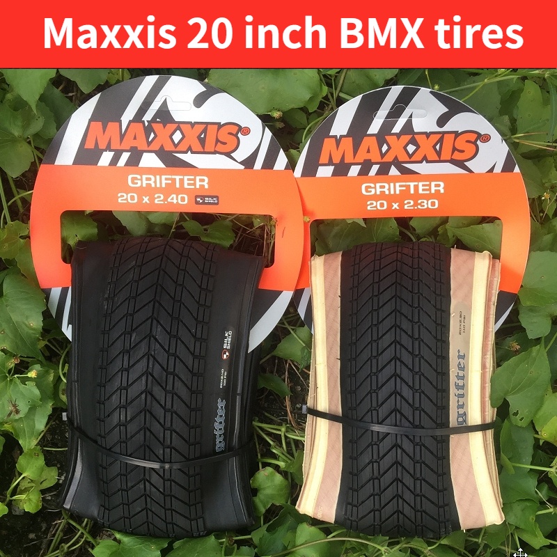 Maxxis grifter bmx 20x2.1 20x2.3 2.4 ยางพับขอบเหลือง ย้อนยุค