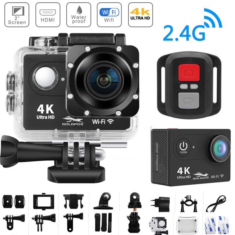 กล้องแอคชั่น4k Sorts Camera H9R Ultra HD WiFi Remote Control Action