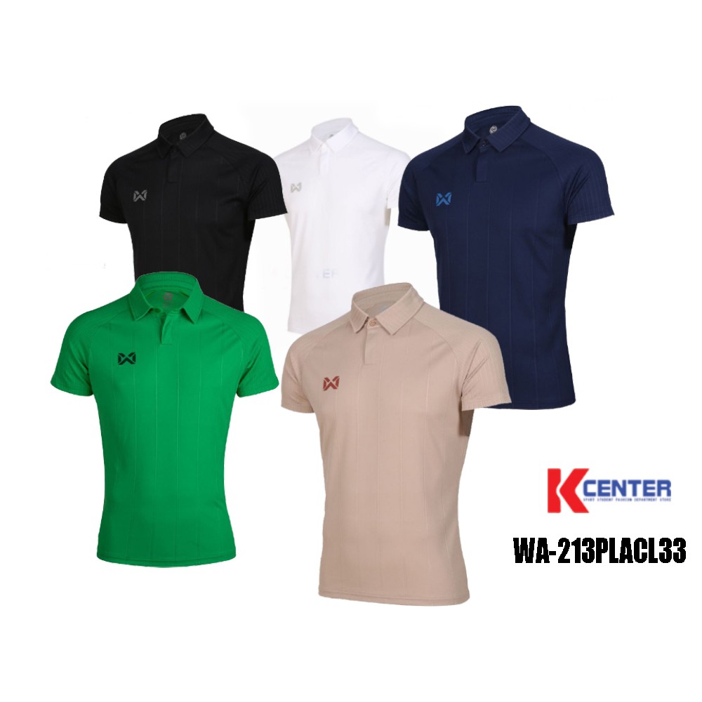 Warrix เสื้อโปโลแขนสั้นเบสิค รุ่น Stripe WA-213PLACL33