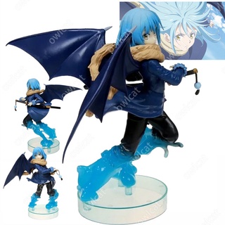 เกิดใหม่ทั้งทีก็เป็นสไลม์ไปซะแล้ว ฟิกเกอร์ Rimuru Illusion Ver 21cm with Wing Re:Slime Demon Rimuru Tempest That Time I Got Reincarnated as a Slime Figure