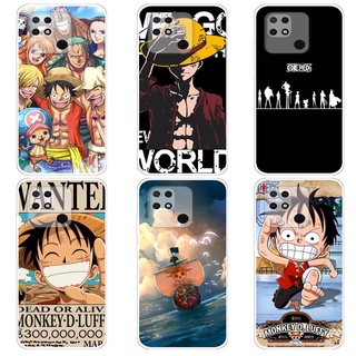 เคส เสี่ยวมี่ Xiaomi Redmi 10C 10 Power Case การ์ตูน One Piece เคสซิลิโคน Soft TPU โทรศัพท์มือถือ Back เคส