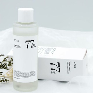 โทนเนอร์ลดสิว Anua heartleaf 77% soothing toner ขนาด 250ml