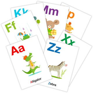 Alphabet Cards (English) การ์ดตัวอักษร (ภาษาอังกฤษ)