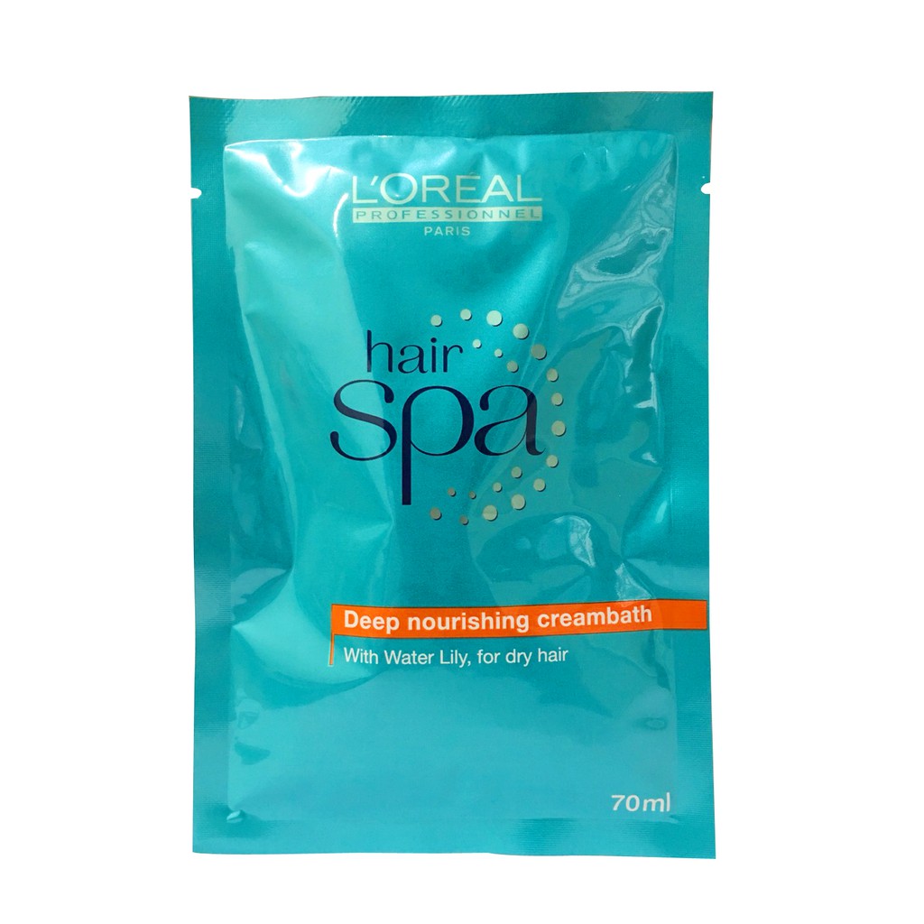 L'oreal hair spa deep nourishing creambath ลอรีอัล โปรเฟสชั่นแนล แฮร์ส