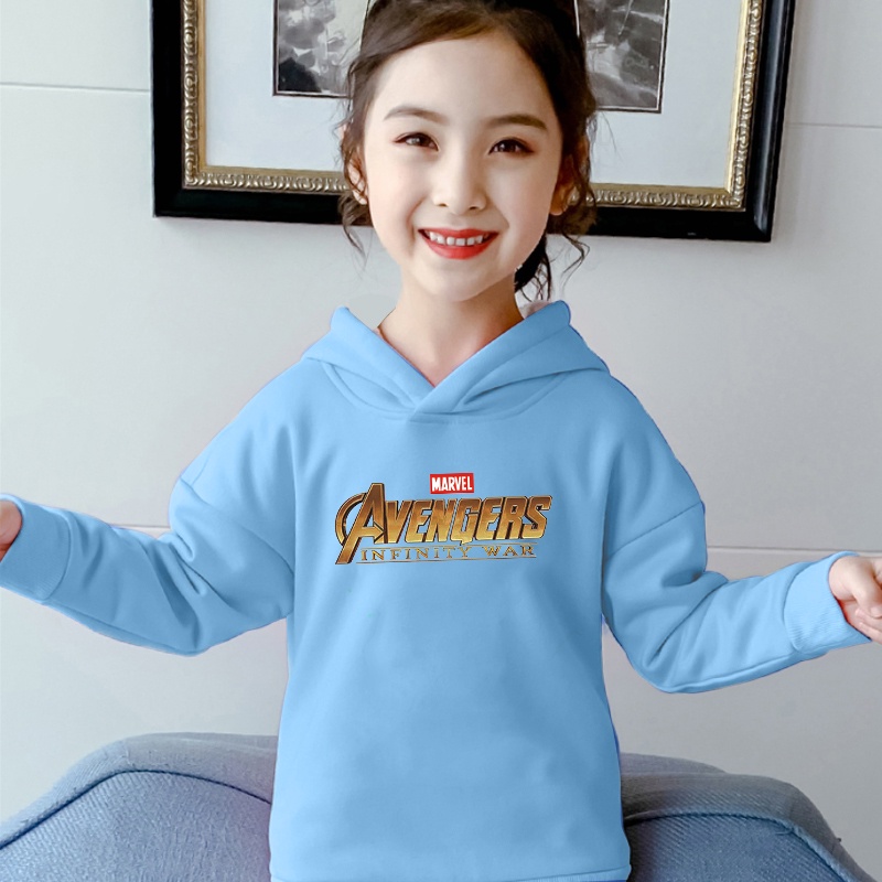 E48เสื้อฮู้ดเด็กแขนยาว ผ้านุ่มใส่สบายฯได้ทั้งเด็กชายและเด็กหญิง