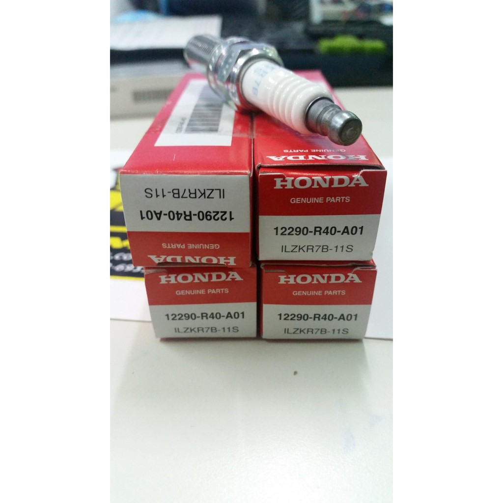 หัวเทียน ILZKR7B-11S Honda แท้ 100% (12290-R40-A01) | Shopee Thailand