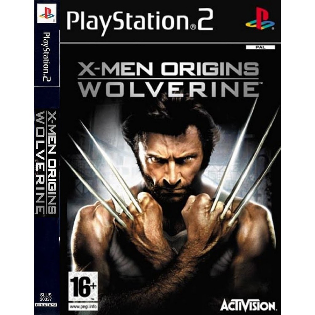 แผ่นเกมส์ ps2 จอยเกมส์ ps2 แผ่นเกมส์ X-Men Origins Wolverine PS2 Playstation2 คุณภาพสูง ราคาถูก