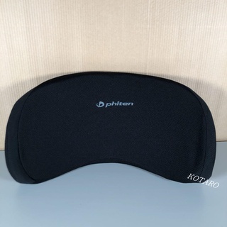 Bonform X Phiten เบาะรองเอว ไทเทเนียม ขนาด 38X18 ซม.