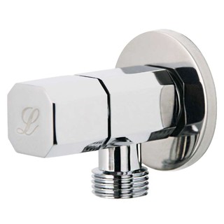 วาล์วและสต๊อปวาล์ว สต๊อปวาล์ว 1 ทาง LUZERN F-4101 ก๊อกน้ำ ห้องน้ำ STOP VALVE LUZERN F-4101 CHROME