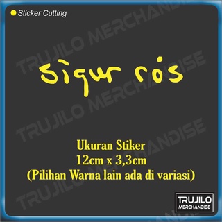 สติกเกอร์วง Sigur Ros ขนาด 12 ซม. X 3.3 ซม.