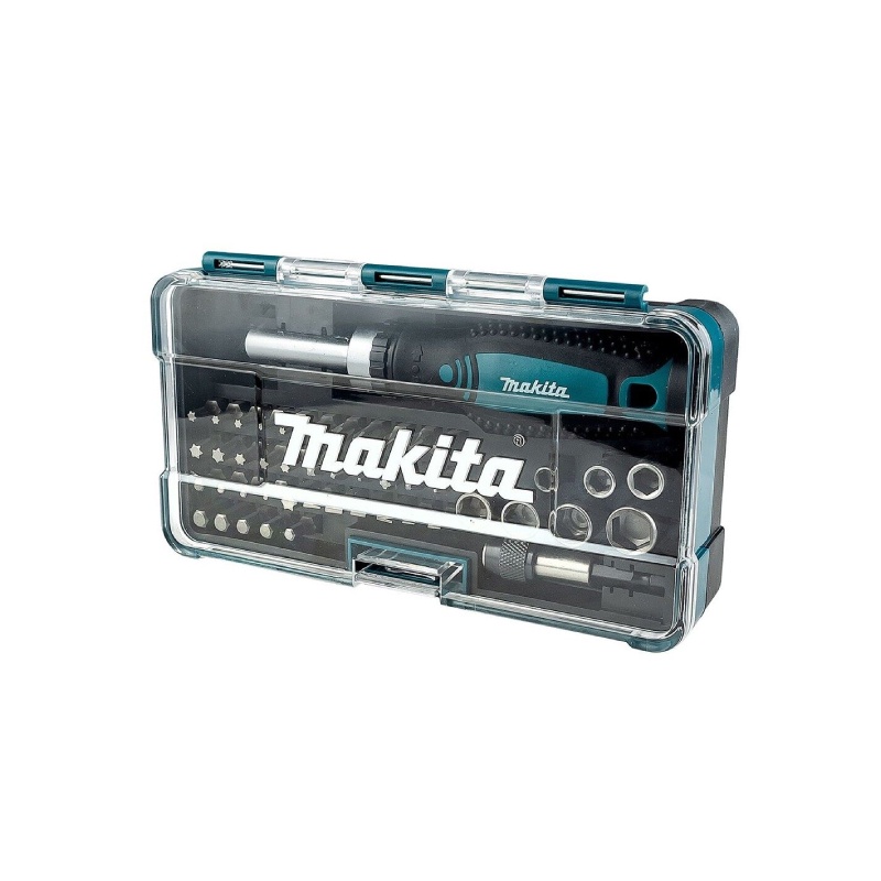 MAKITA B-36186 : ชุดไขควง 47 ชิ้น +ด้ามไขควง ( พร้อมกล่อง )