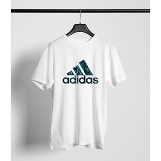 เสื้อยืดสีขาว - COD The Tshirt Co. ADIDAS XS, S, M, L, XL, 2XL, 3XL, 5XL, เสื้อเชิ้ต unisex ขนาดบวก