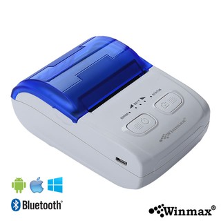 Winmax เครื่องพิมพ์ฉลากแบบพกพา Mini Thermal Printer Bluetooth