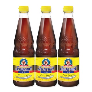พร้อมส่ง! เด็กสมบูรณ์ น้ำปลาแท้ 700 มล. x 3 ขวด Deksomboon Fish Sauce 700 ml x 3 Bottles
