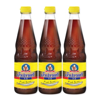 พร้อมส่ง! เด็กสมบูรณ์ น้ำปลาแท้ 700 มล. x 3 ขวด Deksomboon Fish Sauce 700 ml x 3 Bottles