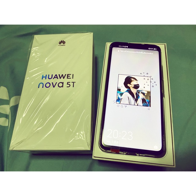 ❌❌❌ขายแล้ว❌❌❌โทรศัพท์แท้ เครื่องไทย เลขตรง Huawei Nova 5T 128GB สีดำ มือสอง สภาพดี