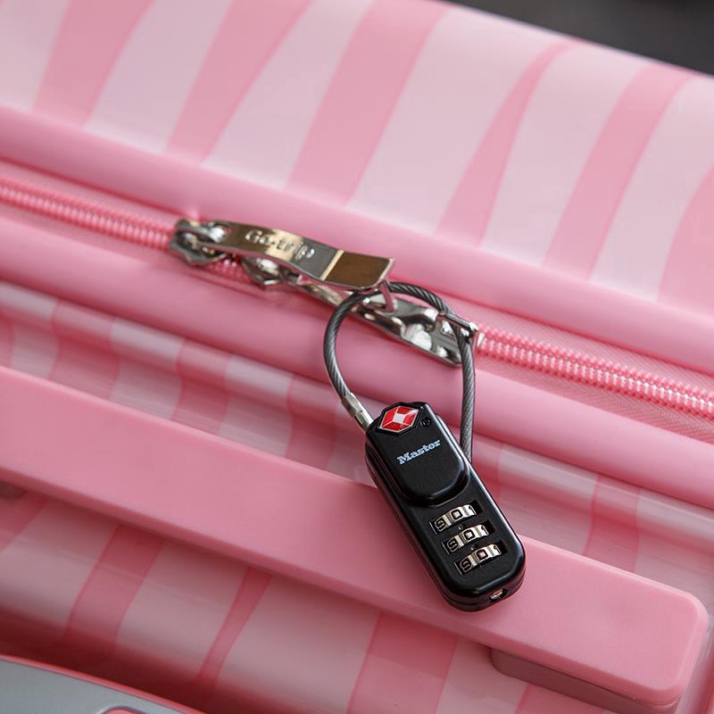 Master lock ล็อคกระเป๋าเดินทางรหัสผ่าน 2 สี