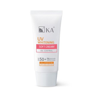 KA UV WHITENING SOFT CREAM SPF 50+ PA+++ เนื้อบางเบา เบาสุดที่เคยมีมา (15, 30g)