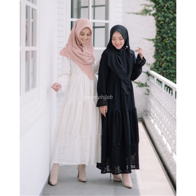 Gamis/party Dress/Invitation Dress/Dress Raya Series ชุด 2 - Ayat