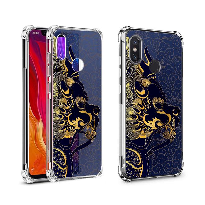 เคส สำหรับ Xiaomi Mi 8 Forbidden City Series 3D Anti-Shock Protection TPU Case [FC001]