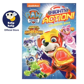 Paw Patrol Mighty สมุดระบายสี 32 หน้า สําหรับเด็ก