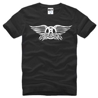 เสื้อสาวอวบ - เสื้อยืดผู้ชายปี 2022 AEROSMITH DREAM ON CAT Rock s เสื้อยืดแฟชั่นแขนสั้น O คอผ้าฝ้าย