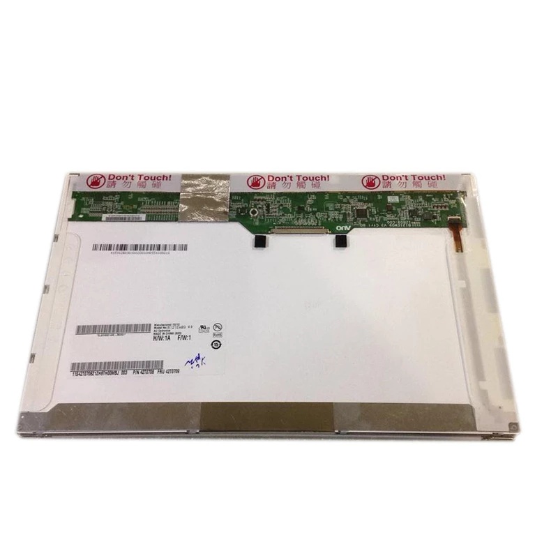 แล็ปท็อปจอแสดงผล lcd สําหรับ Lenovo X200 X201 X201i B121EW09 V.3 FRU:42T0709 LP121WX3-TLC1 LTN121AT0