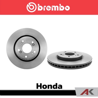 จานเบรก Brembo HONDA CRV III ปี 2007, IV ปี 2012 หน้า เบรคเบรมโบ้ รหัสสินค้า 09 B648 11 (ราคาต่อ 1 ข้าง)