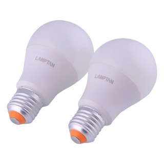 หลอด LED LAMPTAN A60 9วัตต์ สีขาว หลอดไฟภายในบ้านเอนกประสงค์