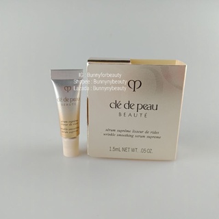 CLÉ DE PEAU BEAUTÉ Wrinkle Smoothing Serum Supreme ขนาดทดลอง 1.5 ml