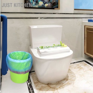 Just Kitchen 1 Roll Drawstring Garbage Bag Thickened PE Rubbish Kitchen Disposable for Household