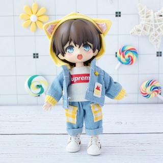 Ob11 ชุดเสื้อผ้าตุ๊กตา YMY molly Nendoroid GSC obitsu11 1/12 BJD BODY9 DDF