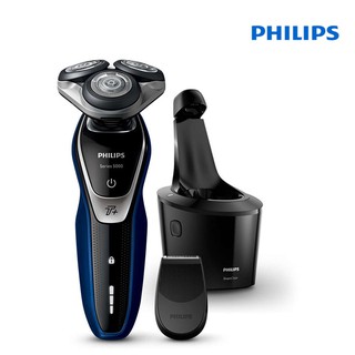 PHILIPS เครื่องโกนหนวดไฟฟ้าแบบแห้งและเปียก รุ่น S5572/10