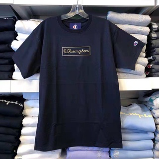 พร้อมส่ง Champion Young เสื้อยืดลําลอง ผ้าฝ้าย แขนสั้น คอกลม พิมพ์ลายตัวอักษร สีขาว ใส่สบาย เรียบง่าย สําหรับผู้ชาย