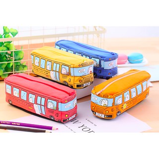 [MC502] กล่องดินสอ รถบัส บรื้น บรื้น 🚌 (1 ใบ ราคา 49 บาท)