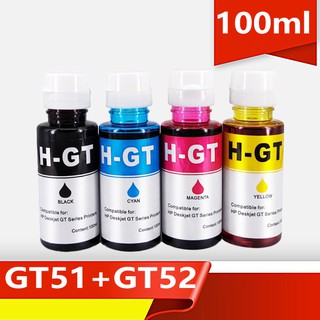 สำหรับ hp GT51 GT52 หมึกเติม GT 51 52 สำหรับ GT5810 GT5820 5810 5820 HP 310 315 318 319 418 410 415 419