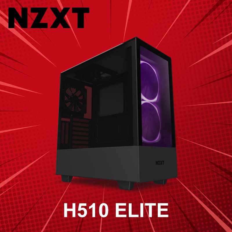 เคสคอม NZXT รุ่น H510 Elite ประกันศูนย์ 2 ปี