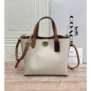 Coach Willow Tote 24 In Signature Canvas