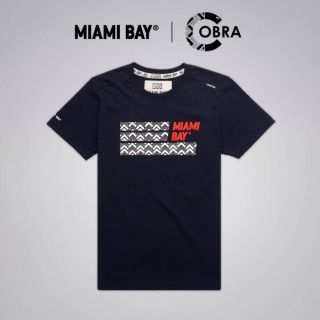 Miami Bay เสื้อยืด รุ่น Cobra สีกรม